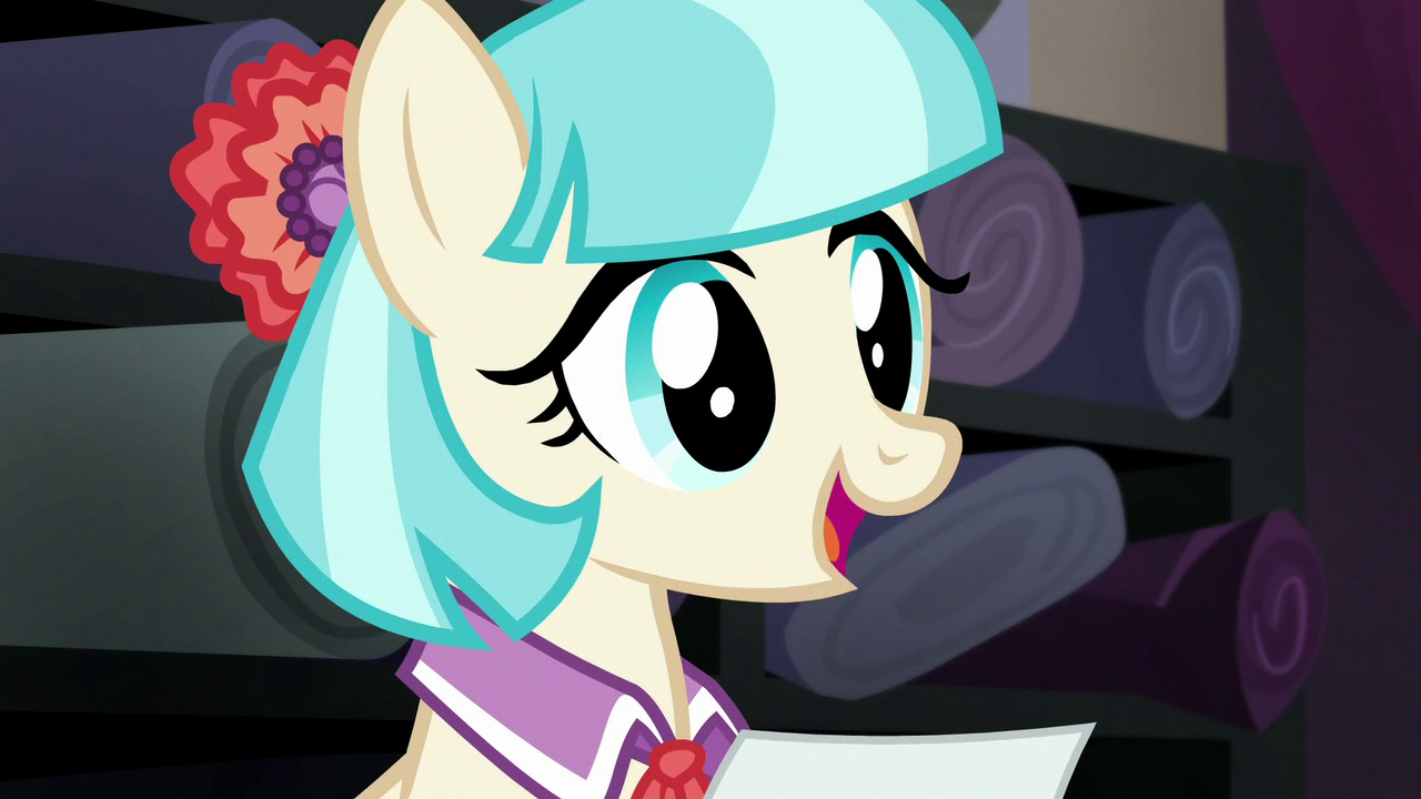 Image - Coco Pommel "quite a coincidence" S5E16.png | My Little Pony ...